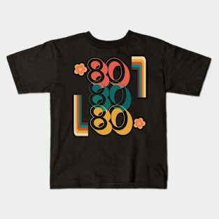 Retro groovy,  80s. Kids T-Shirt